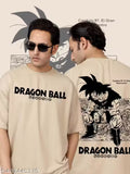Men Printed T-Shirt | Premium Cotton Fabric | Front & Back Anime Artwork | Oversized Streetwear Style | Casual Fashion for Men,Size-(L).