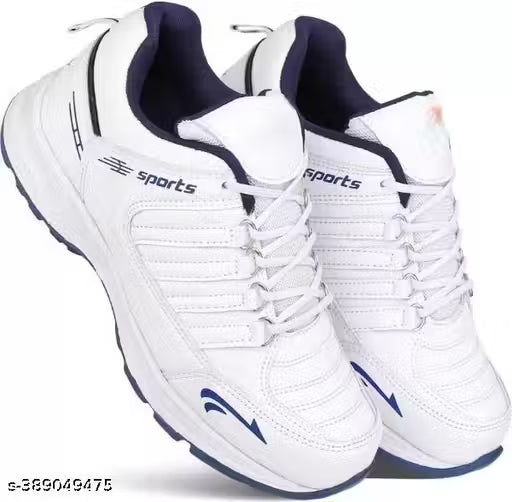 Stylish White Shoe for Men & Boys, Running Shoe, Shoe for Men, Casual Shooe,Size-IND5 .