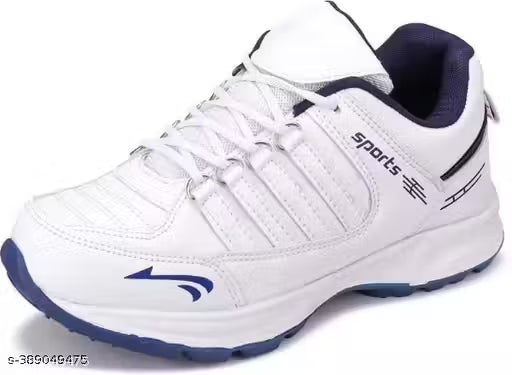 Stylish White Shoe for Men & Boys, Running Shoe, Shoe for Men, Casual Shooe,Size-IND5 .
